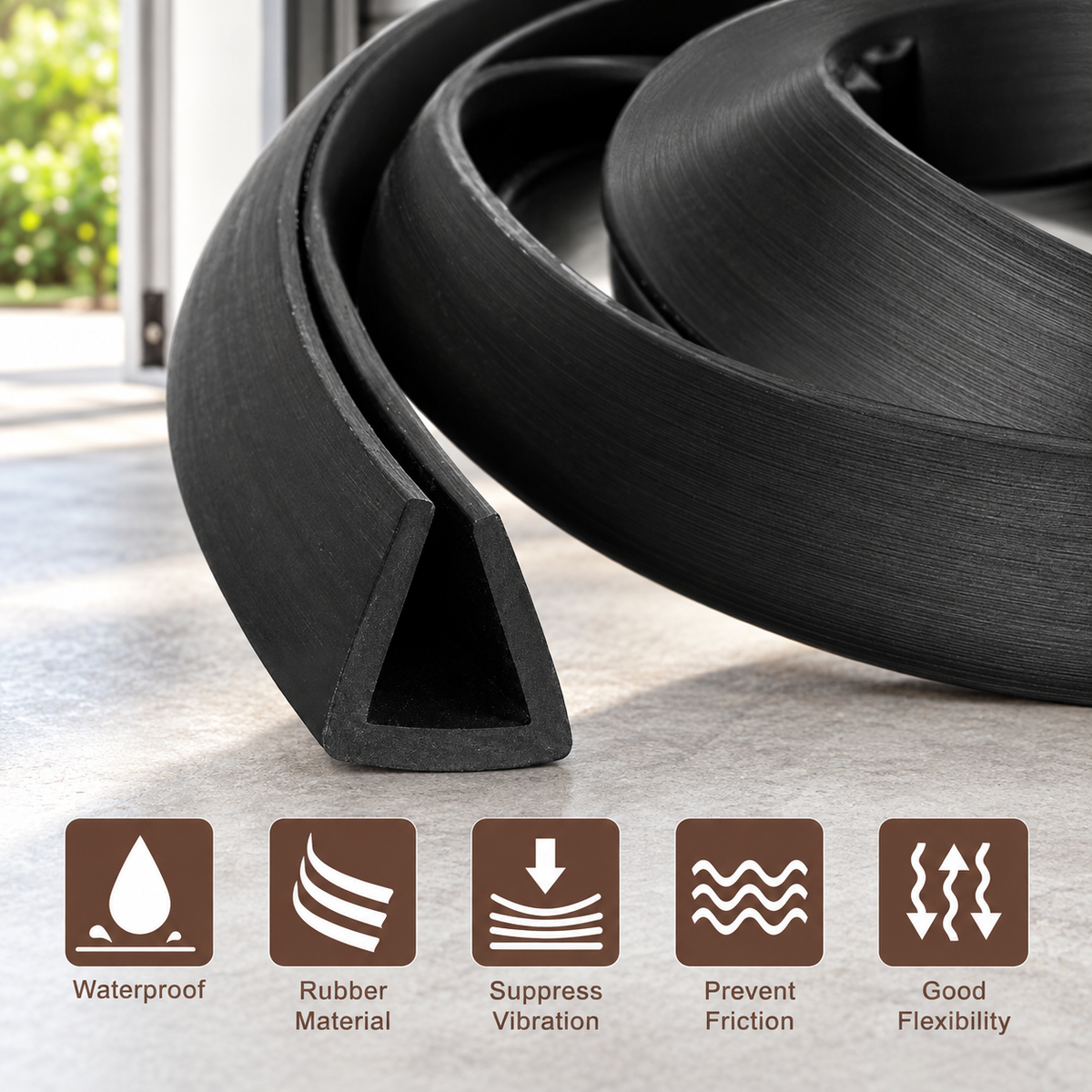 Flexible Rubber Seal Strip