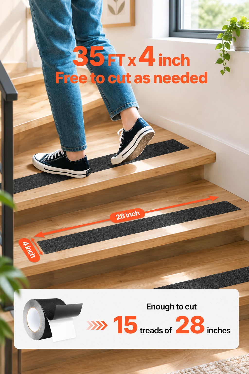 Heavy-Duty Anti-Slip Grip Tape